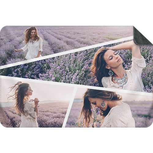 Photo Blanket Collage Landscape - Modern