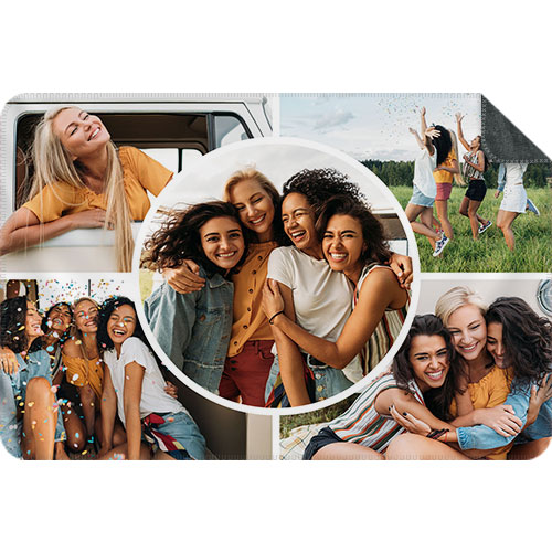 Photo Blanket Collage Landscape - Beautiful moments